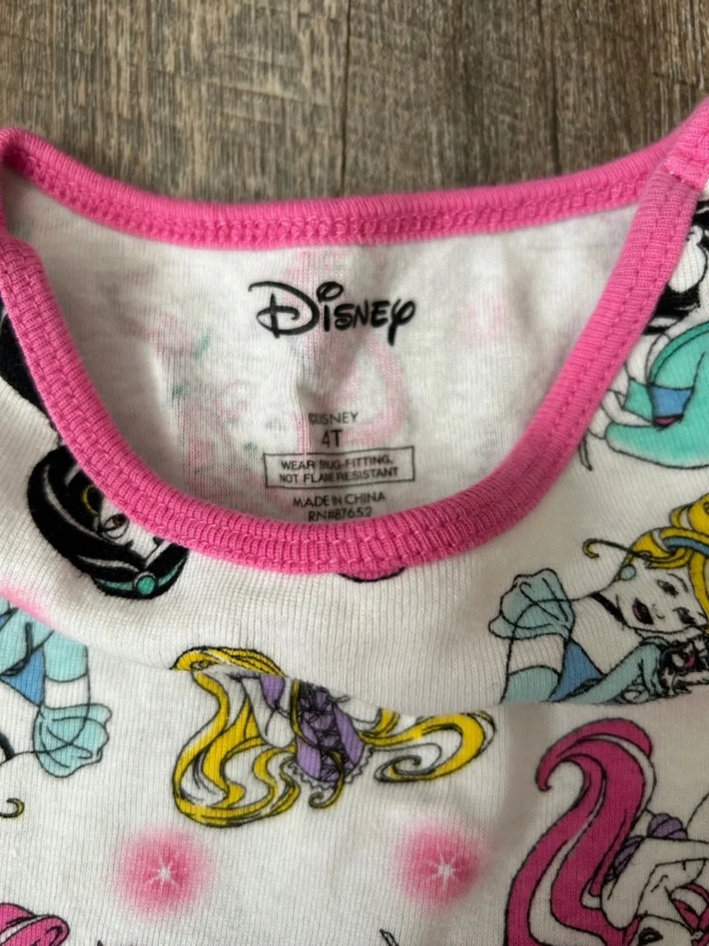 Disney Girls' Princess Pajama Sets